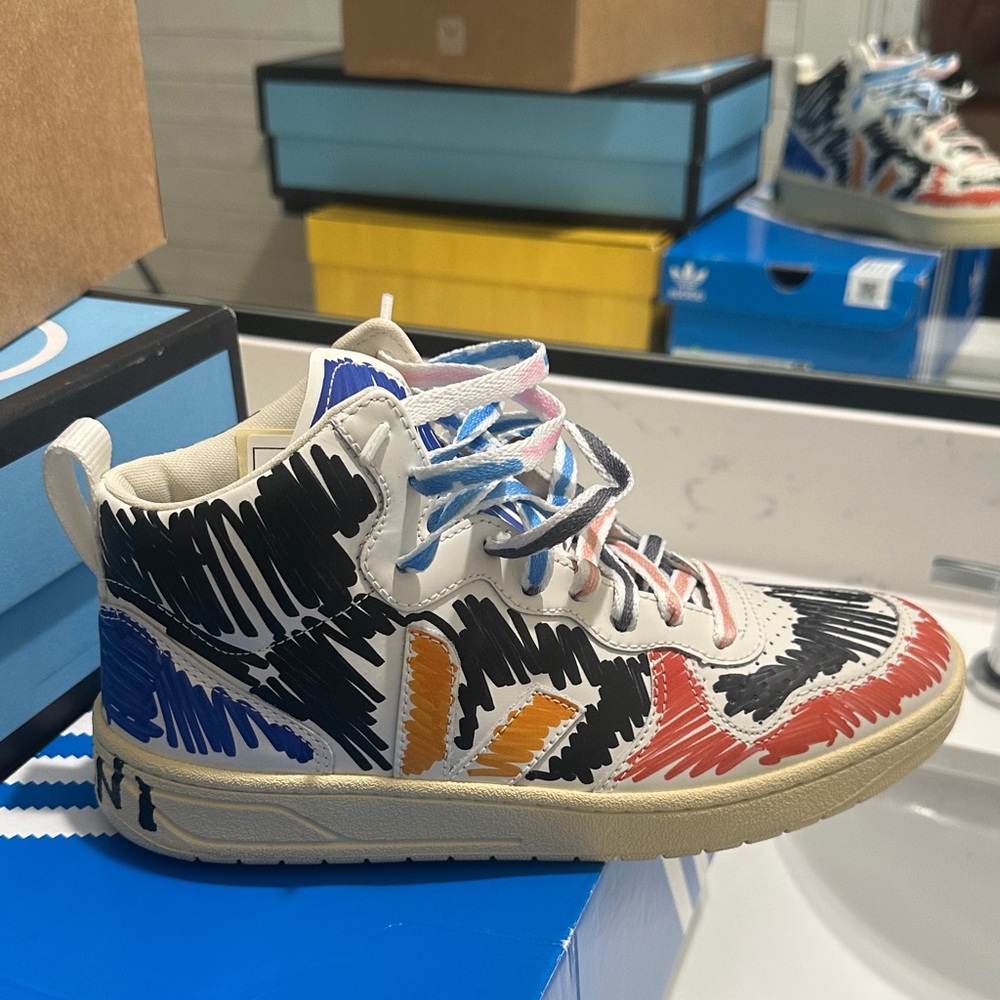 Colorful ladies High-Top Marni Sneakers